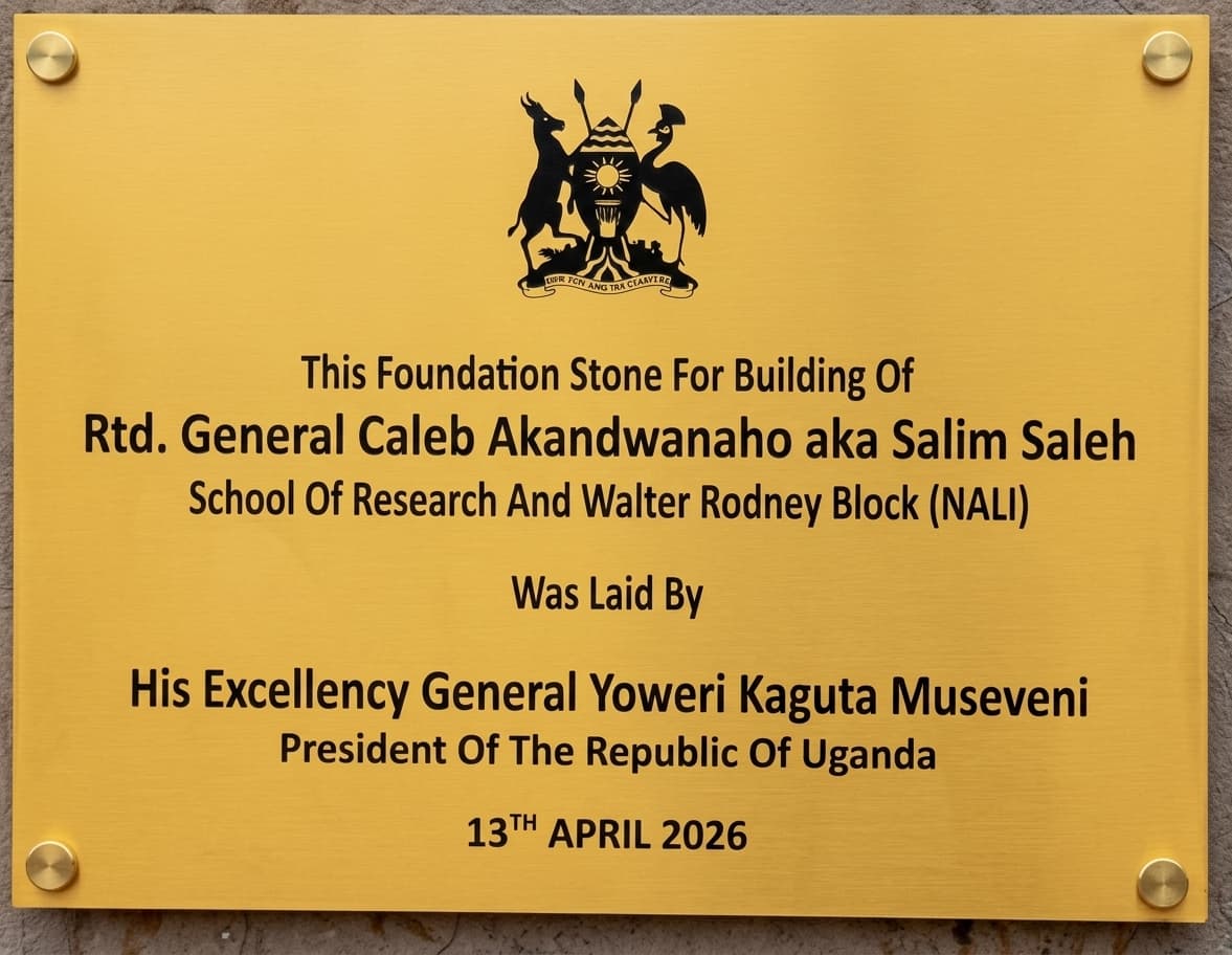 Gen Caleb Akandwanaho School of Research and Walter Rodney logo